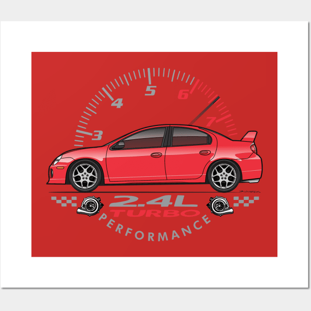 Performance Red Wall Art by JRCustoms44